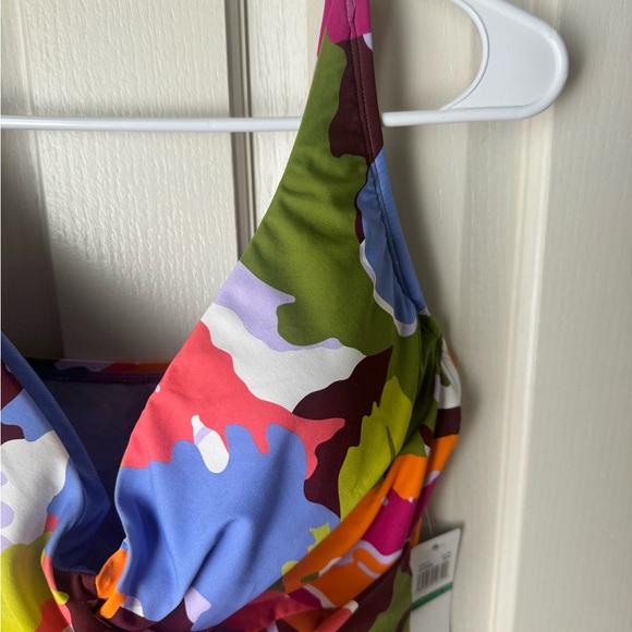 NWT Floral Tankini by Catalina, Size Large - Picture 3 of 5